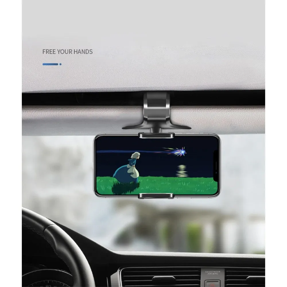 3 in 1 Car GPS Smartphone Holder: Dashboard / Visor Clamp   AC Grid Clip for Sharp FX - Black