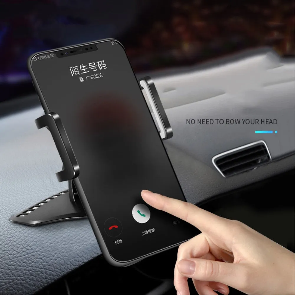 3 in 1 Car GPS Smartphone Holder: Dashboard / Visor Clamp   AC Grid Clip for Sharp FX - Black