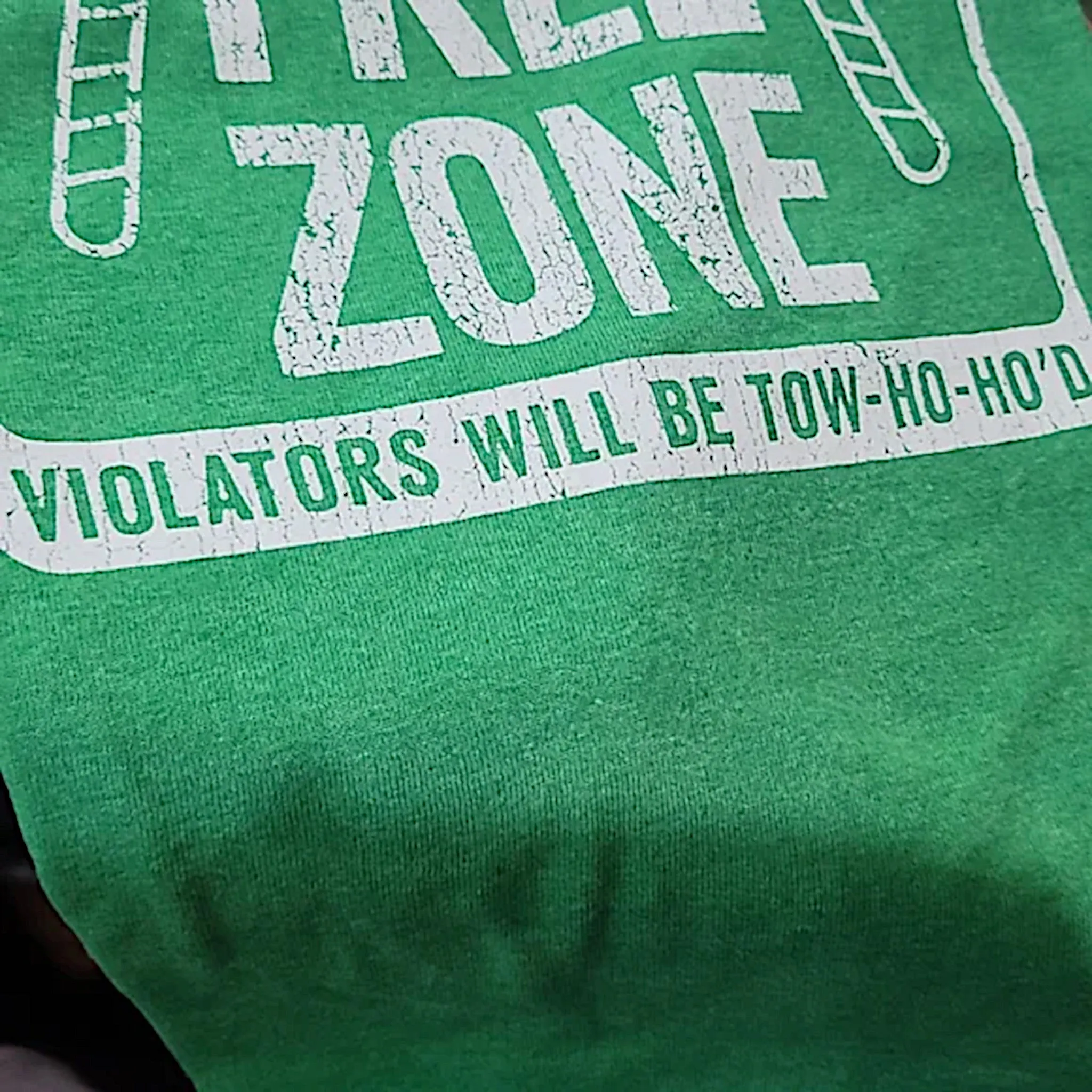 Celebrate Together Men's "Humbug Free Zone" Graphic Tee | Holiday Humor