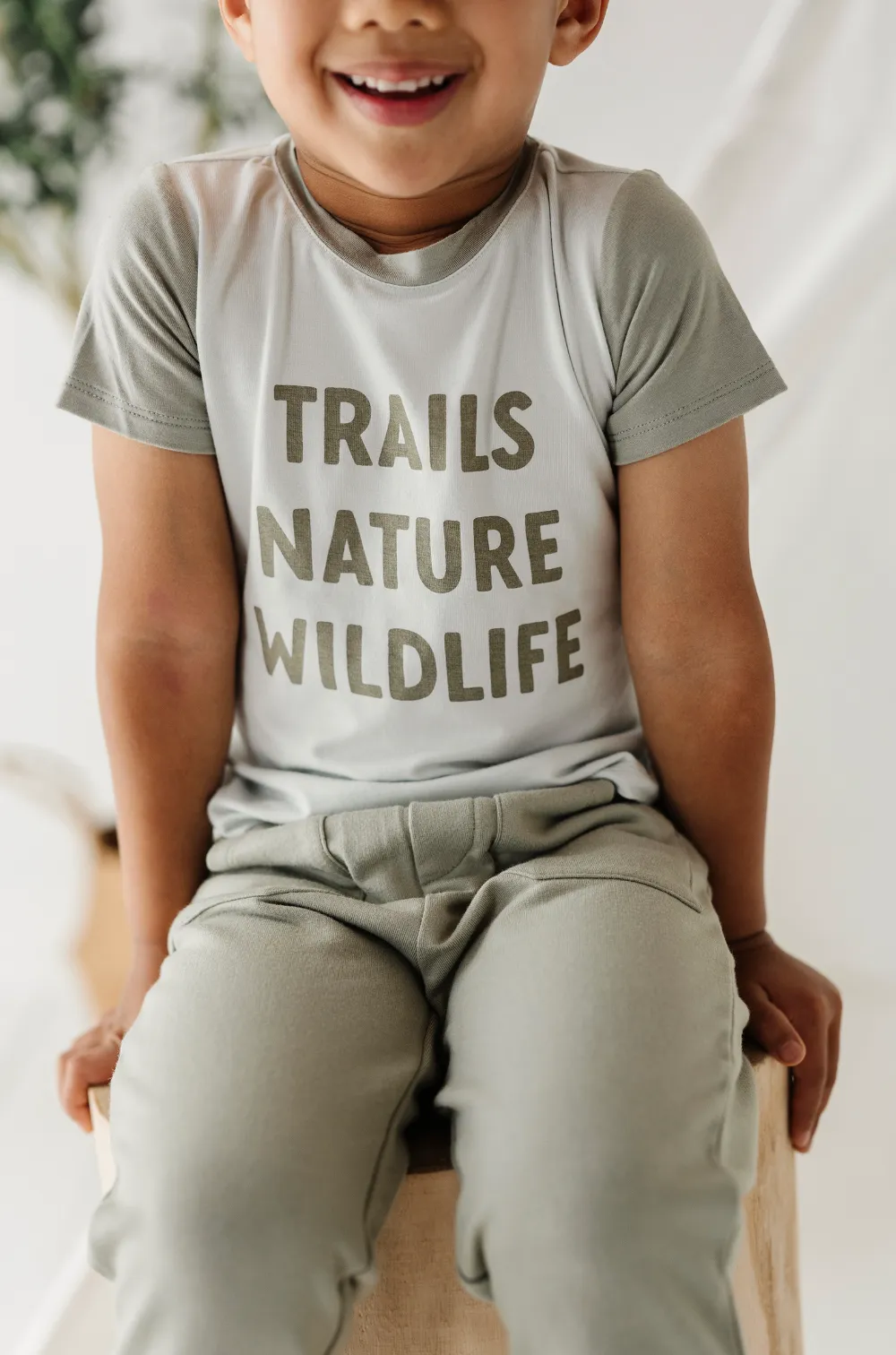 Colorblock Tee - Trails Nature Wildlife, Baby