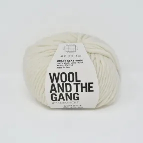 Crazy Sexy Wool-Ivory White