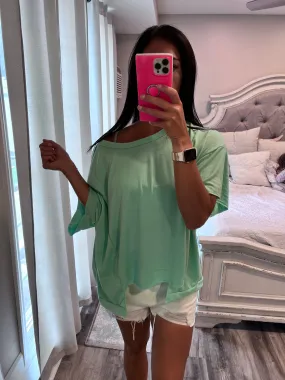 Flowy   Fine Mint Top