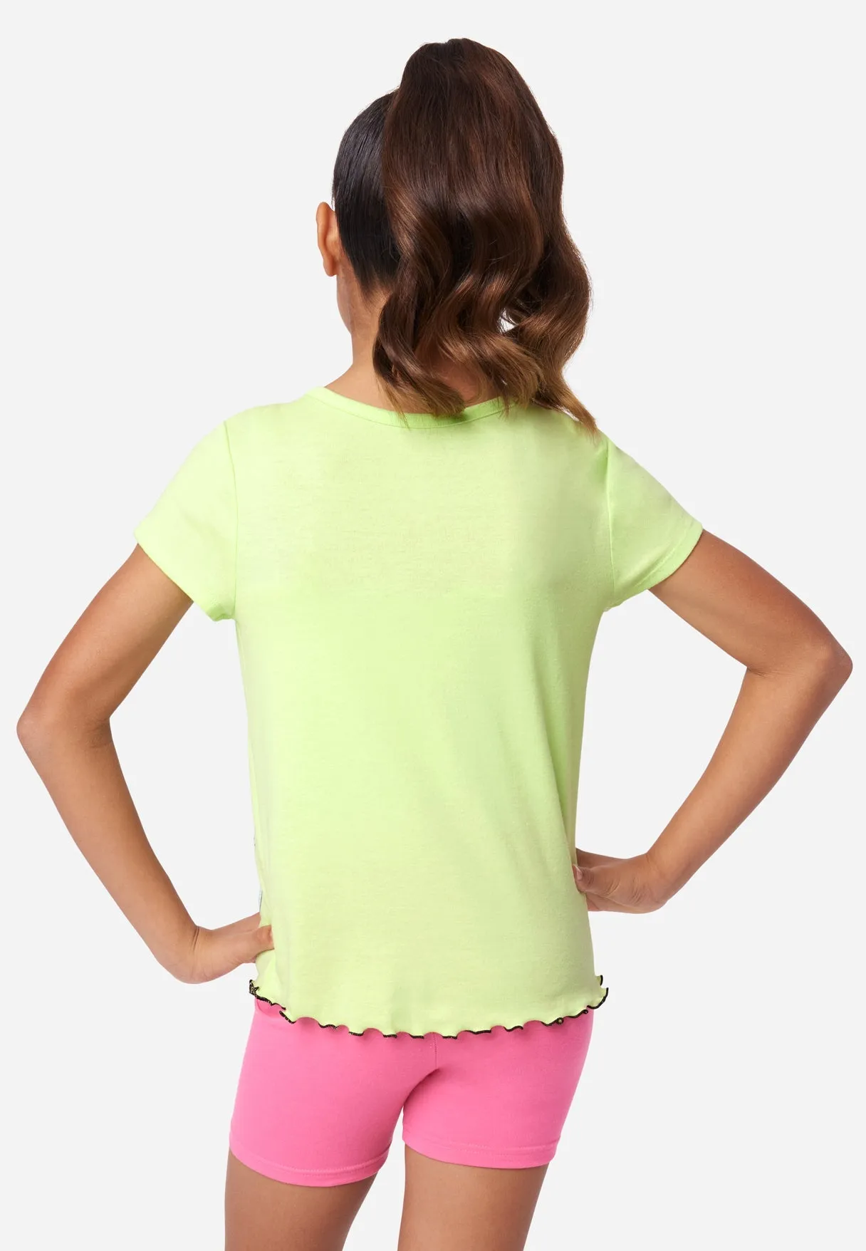 Graphic Scoop Neck Tee