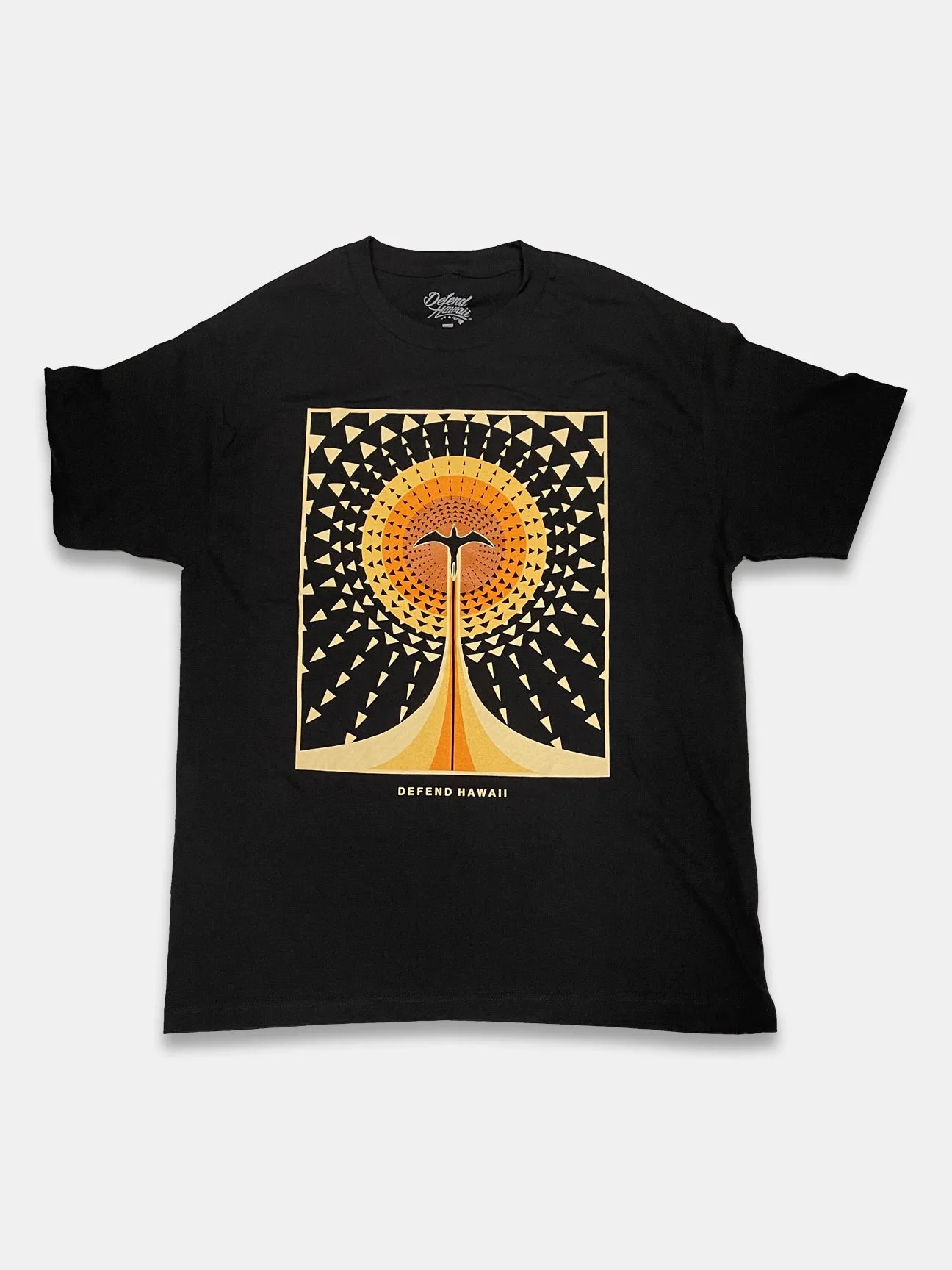 IWA SUNBURST Black Premium Tee