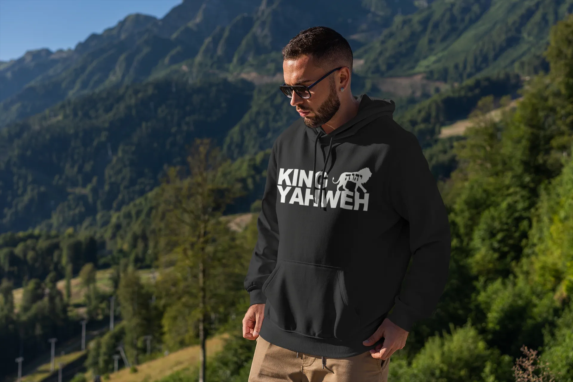 KING YAHWEH BOLD Unisex Hoodie