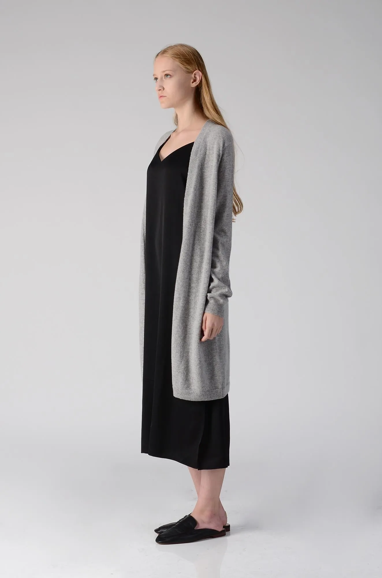 Long Cardigan_Light Grey
