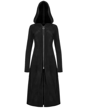 OPY-643 Daily Life Womens Casual Gothic Long Hooded Jacket