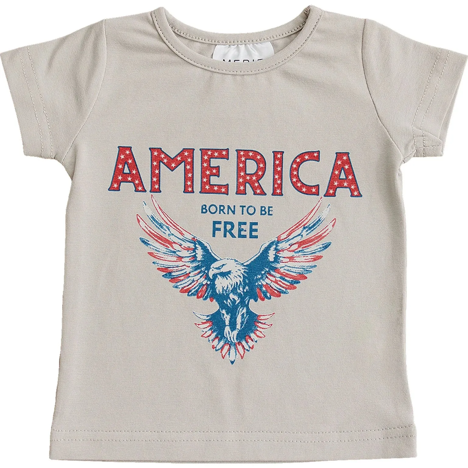 Patriotic Eagle Tee - Baby