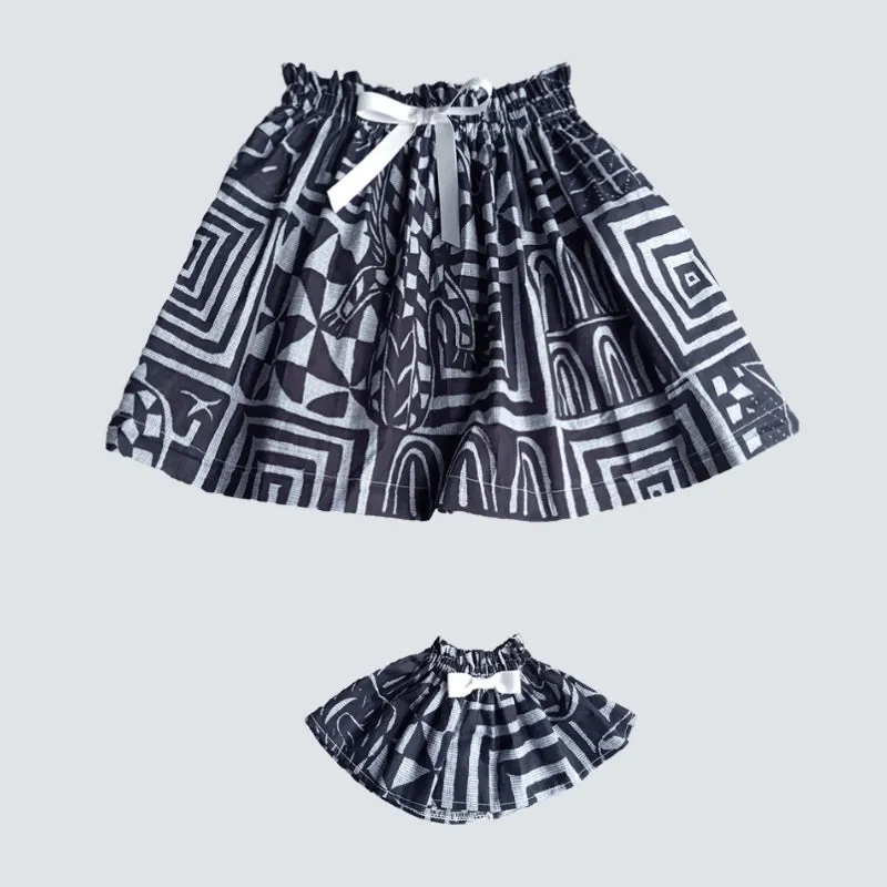 Set African print skirts