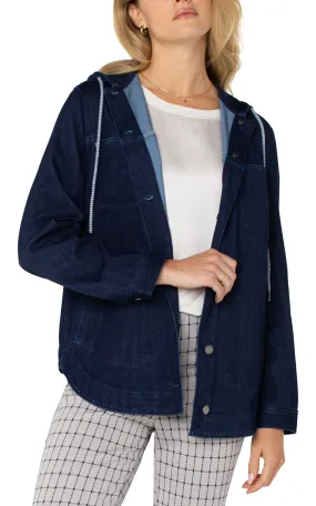 Shirt Jacket with Hood by Liverpool