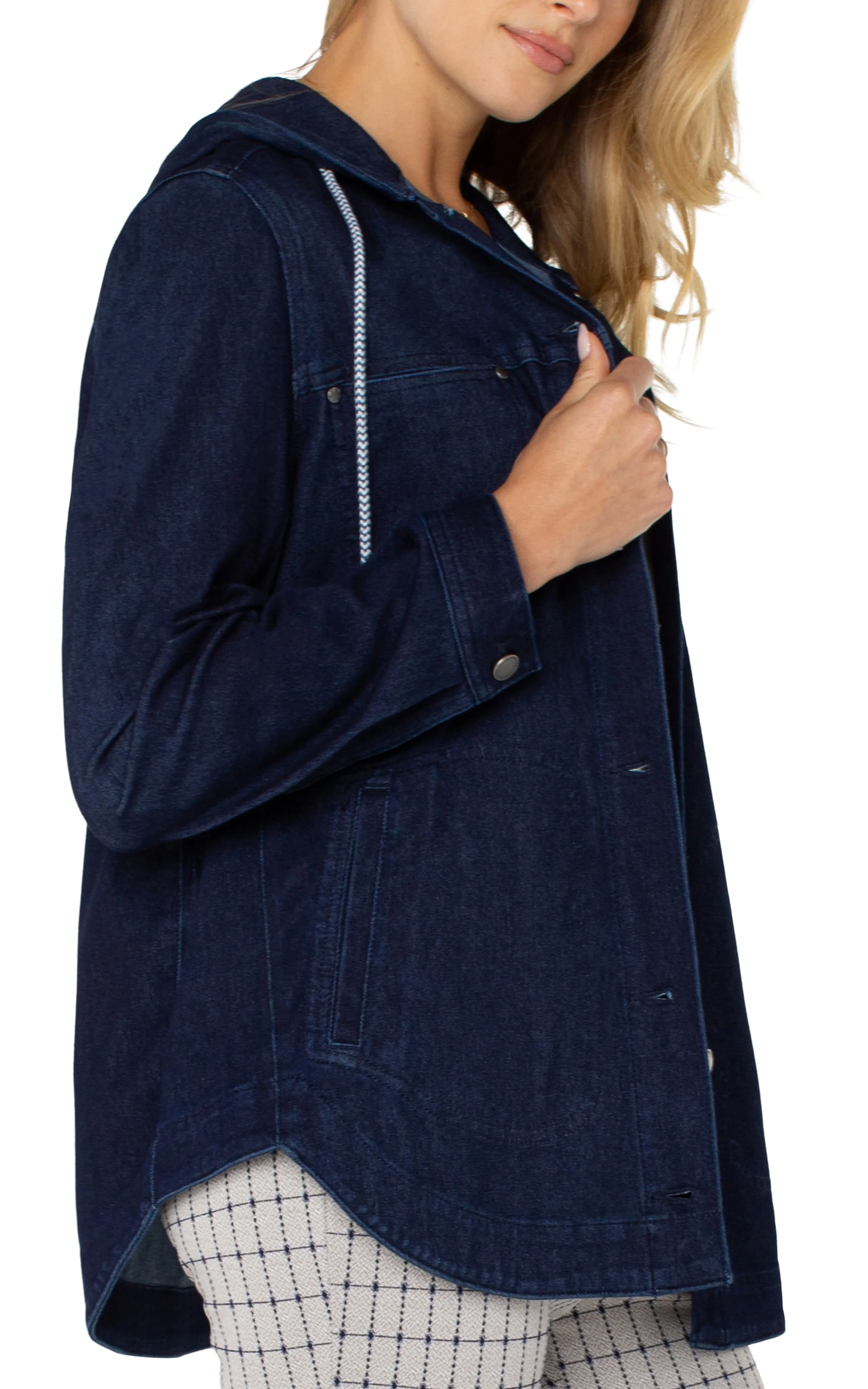 Shirt Jacket with Hood by Liverpool