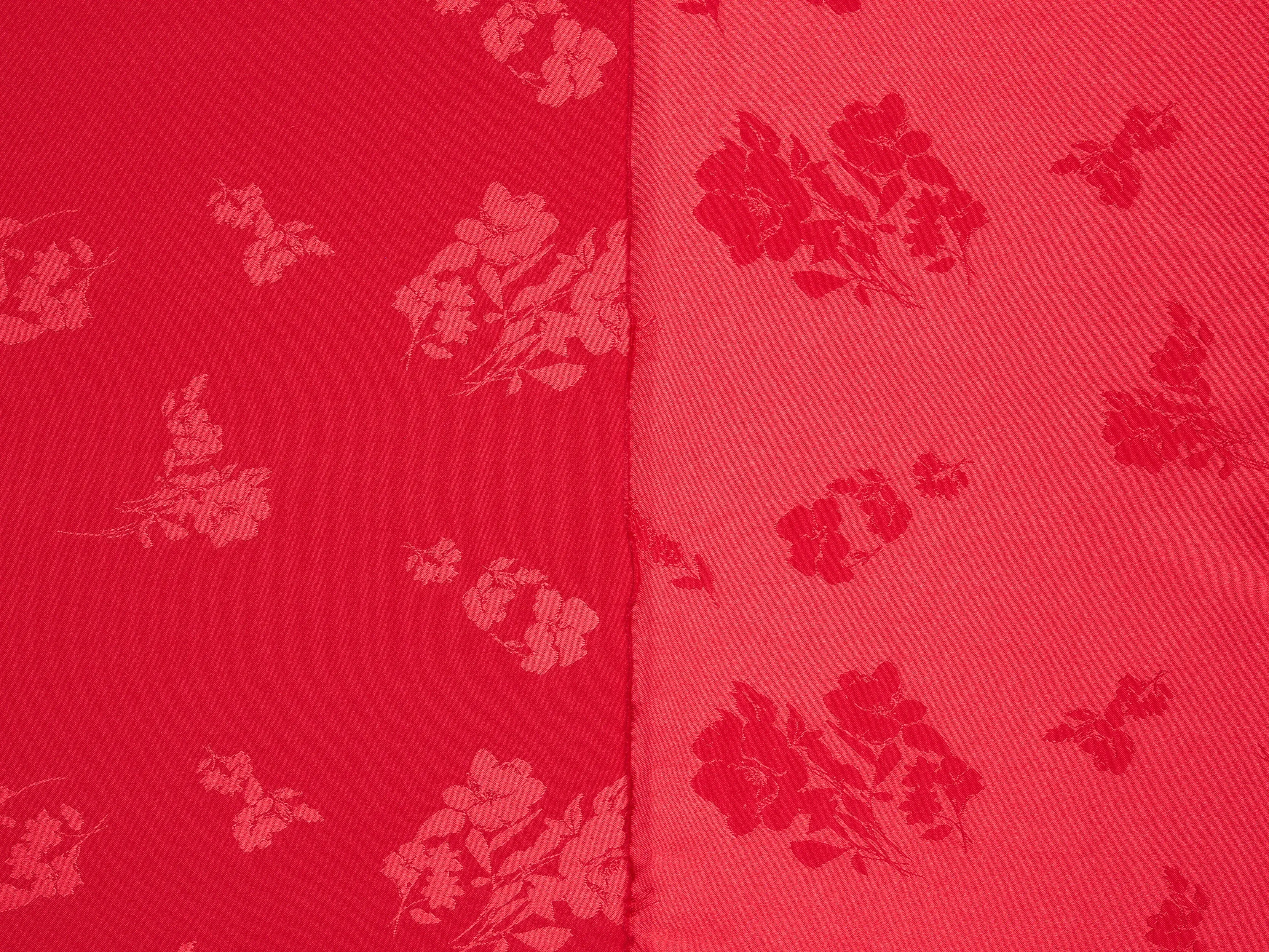 SILKY JACQUARD SATIN fabric by the yard - Floral  jacquard pattern -  flowy fabric