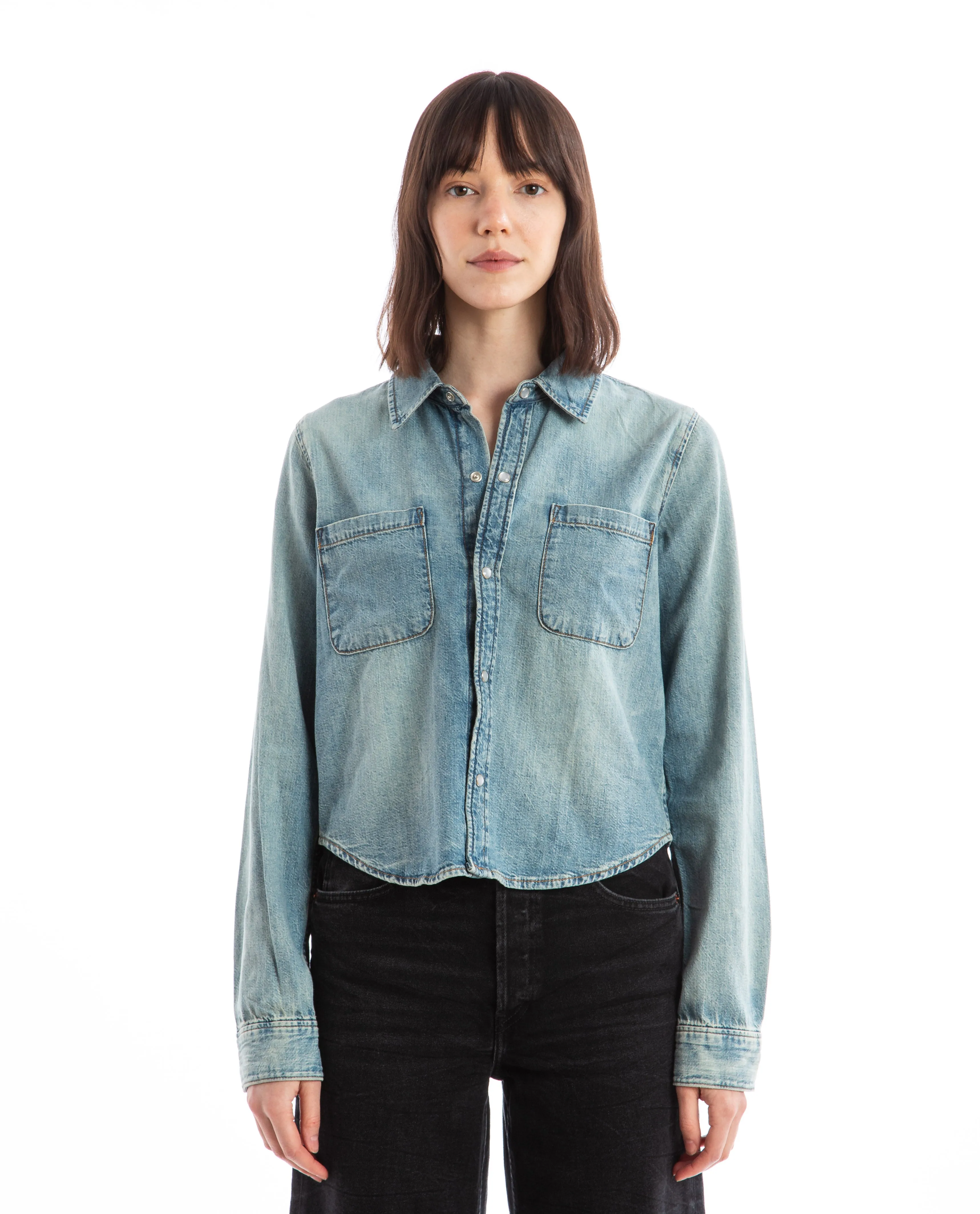 Slim Denim Shirt