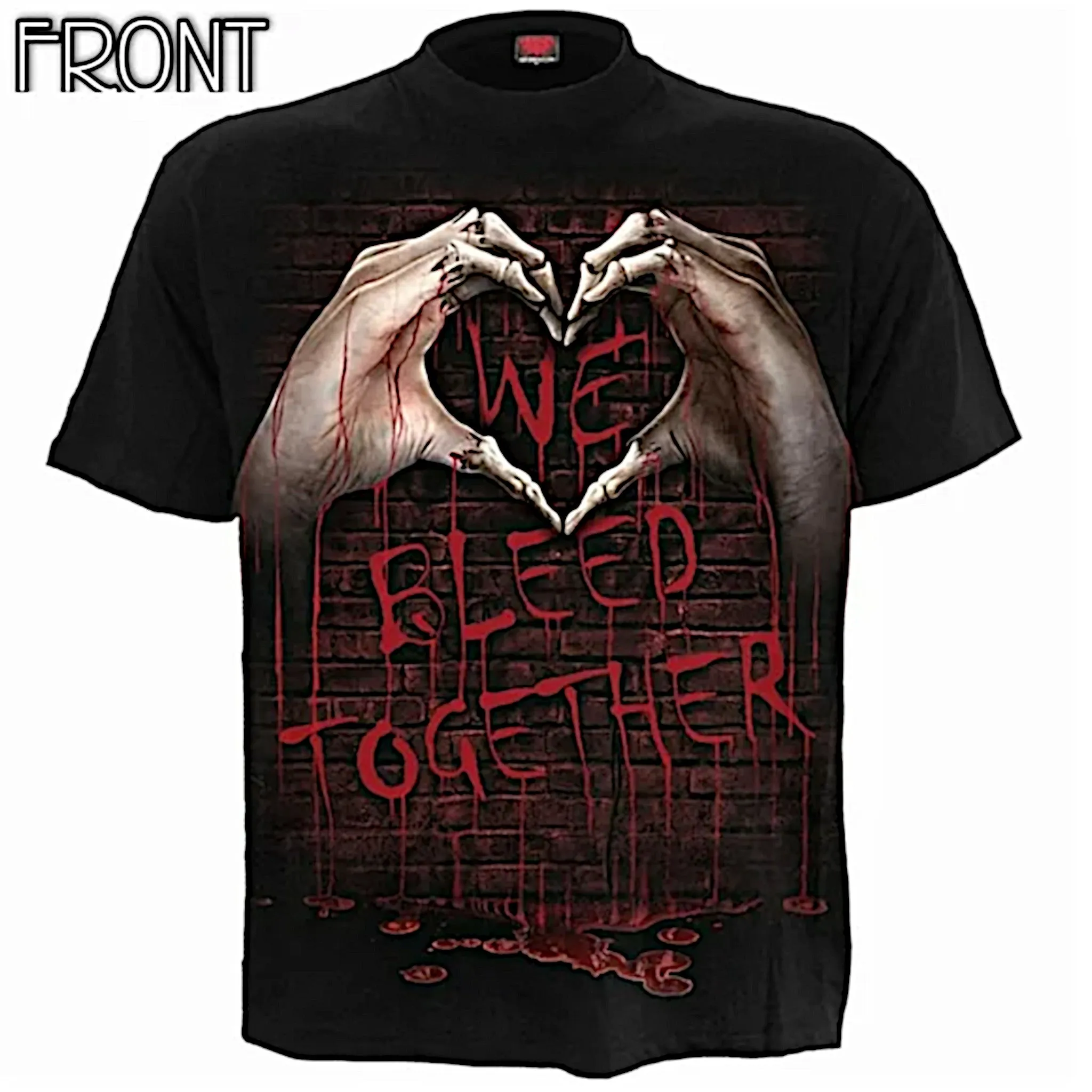 Spiral Direct Limited Edition COVID-19 Collectors Tee | We Bleed Together | Gothic Apparel