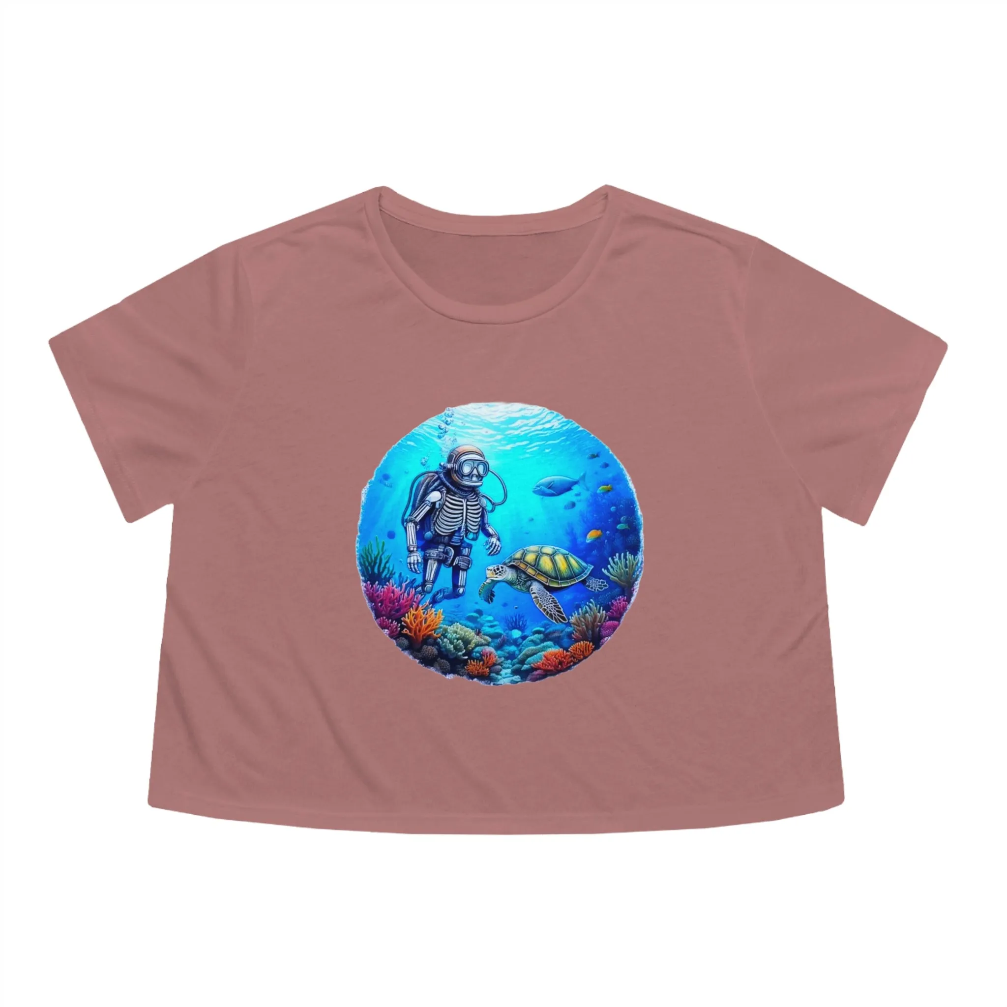 Women's Flowy Cropped Tee